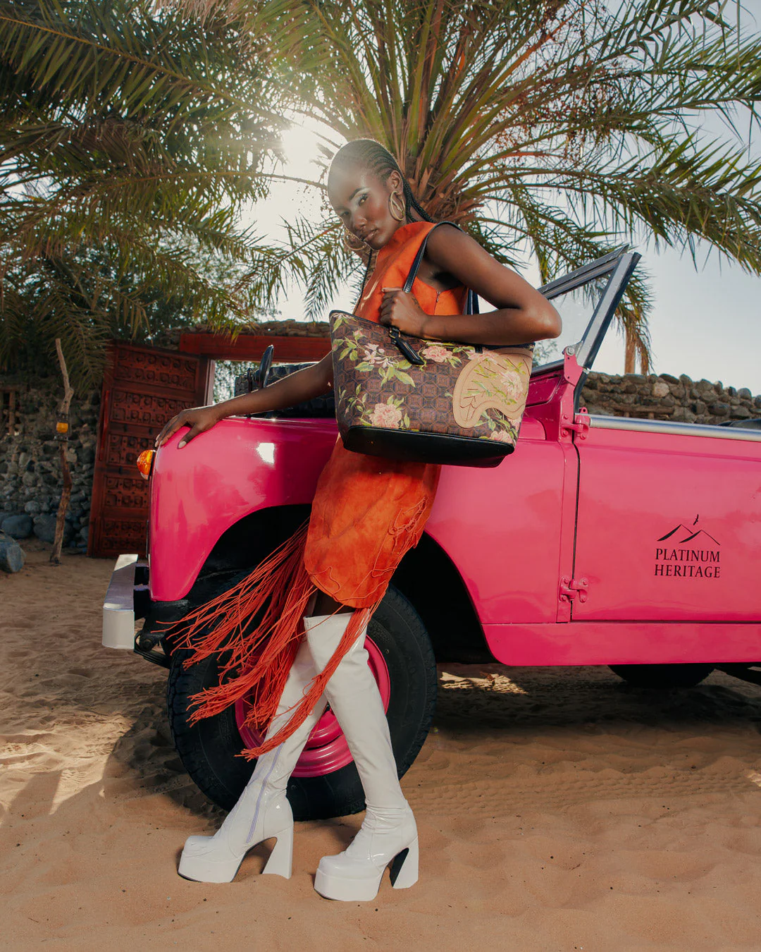 AI HENNY FLORAL TOTE - Image 8