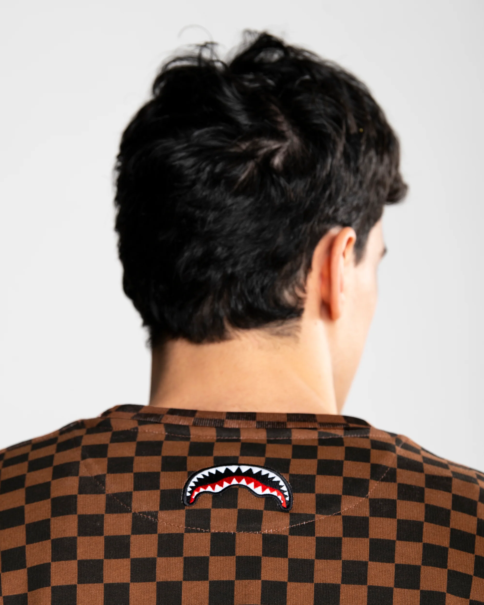 CHECKERED COLOR SCRATCH CREWNECK - Image 9