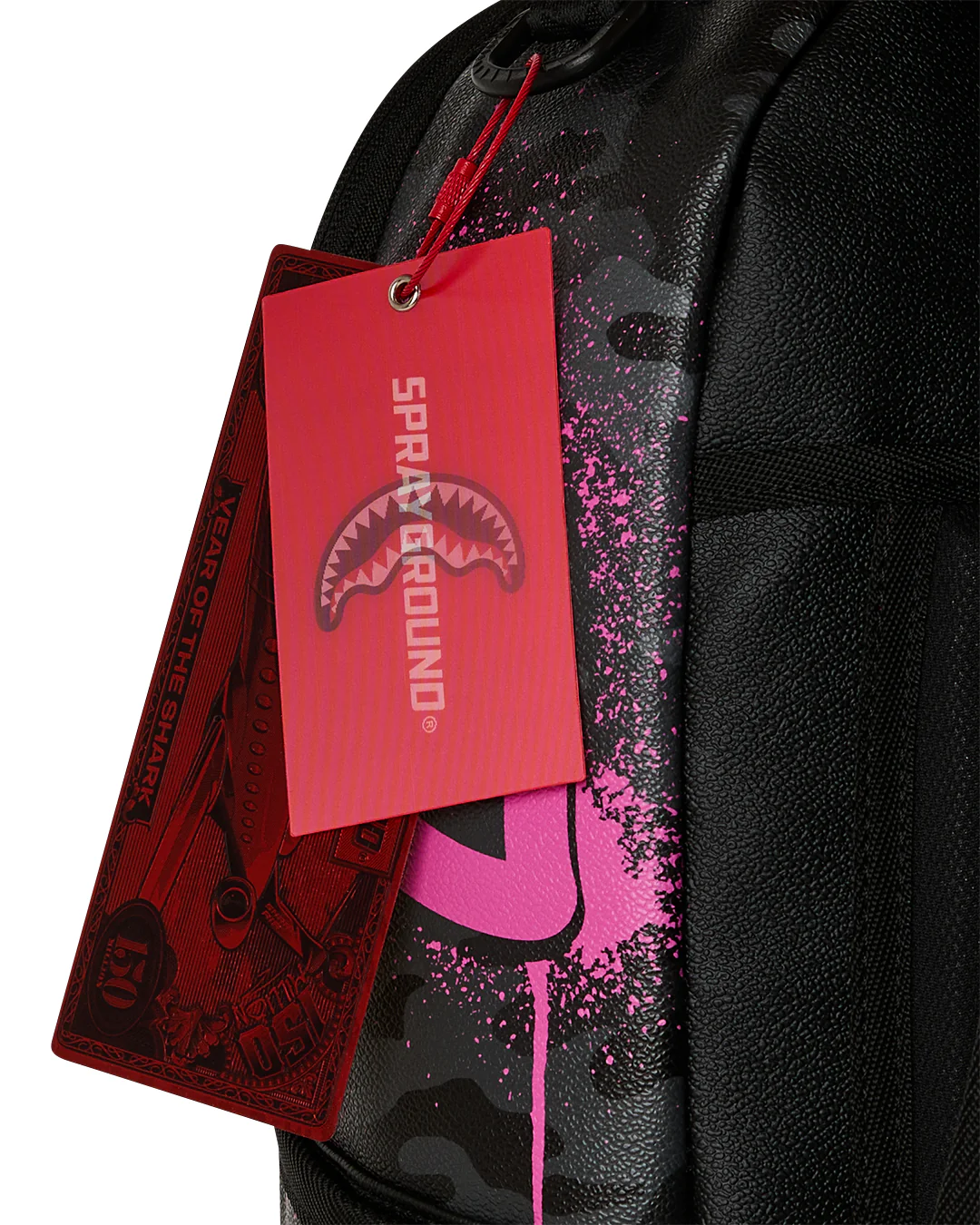 PEANUTS SNOOPY PINK STENCIL DLXSV BACKPACK - Image 10