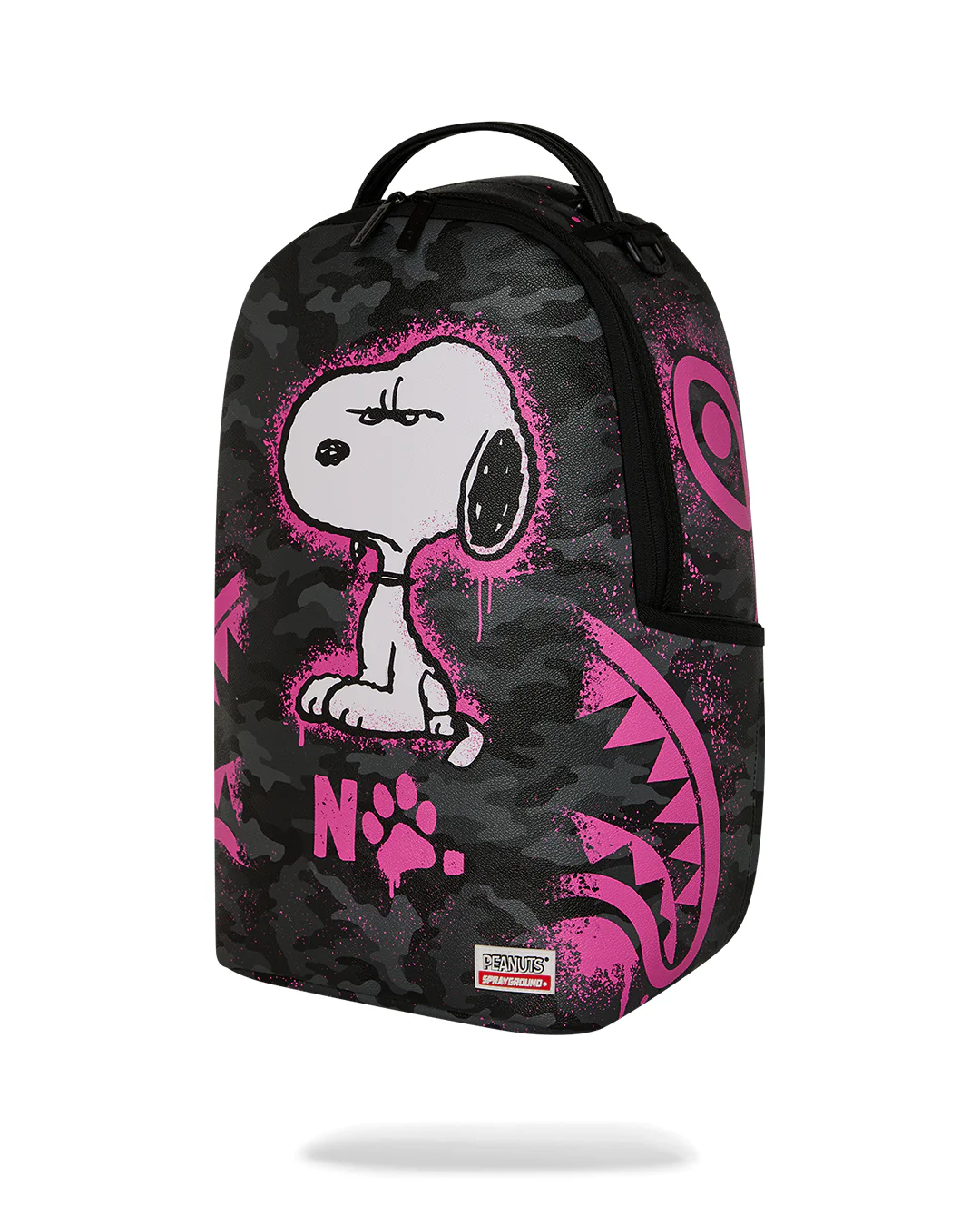 PEANUTS SNOOPY PINK STENCIL DLXSV BACKPACK - Image 5
