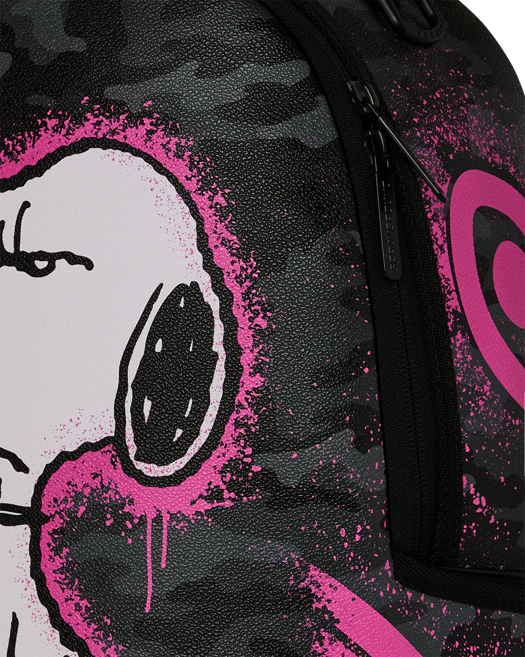 PEANUTS SNOOPY PINK STENCIL DLXSV BACKPACK - Image 6