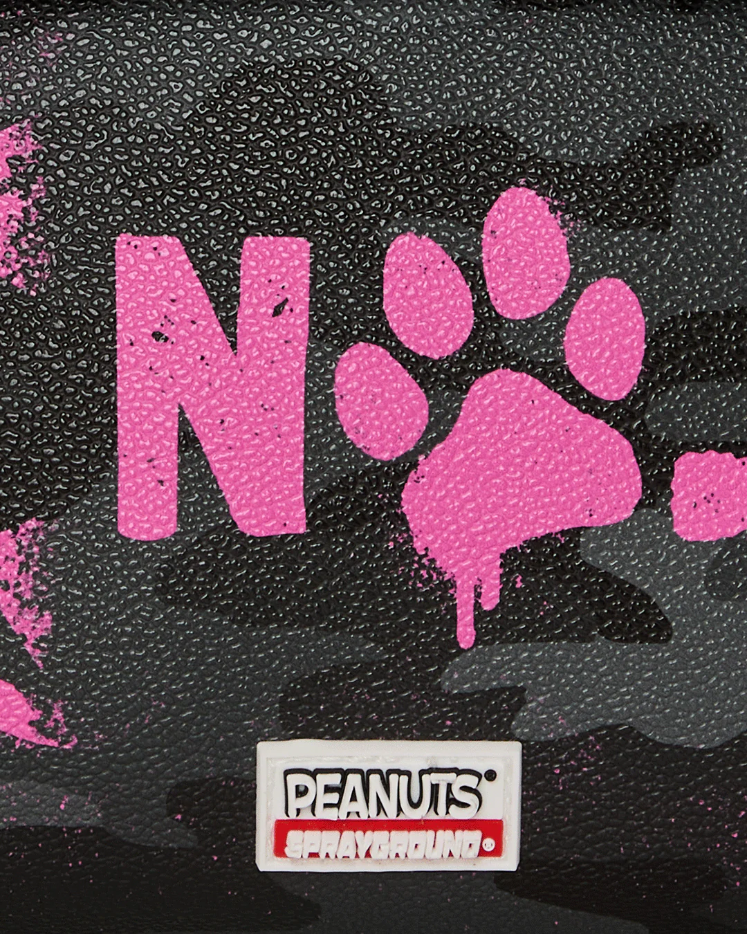 PEANUTS SNOOPY PINK STENCIL MESSENGER SLING - Image 8