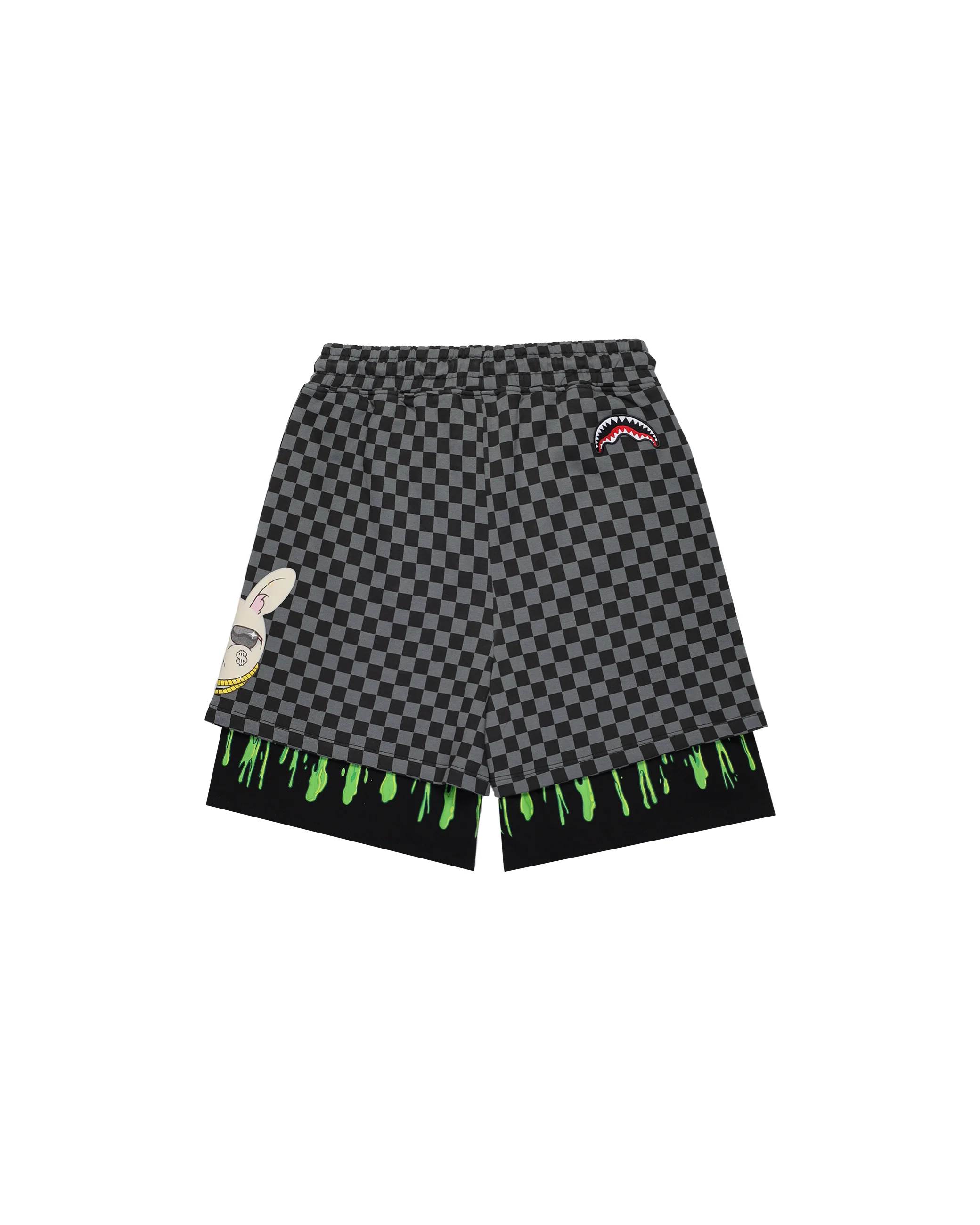 SPLATTER BUNNY DOUBLE SHORTS - Image 3