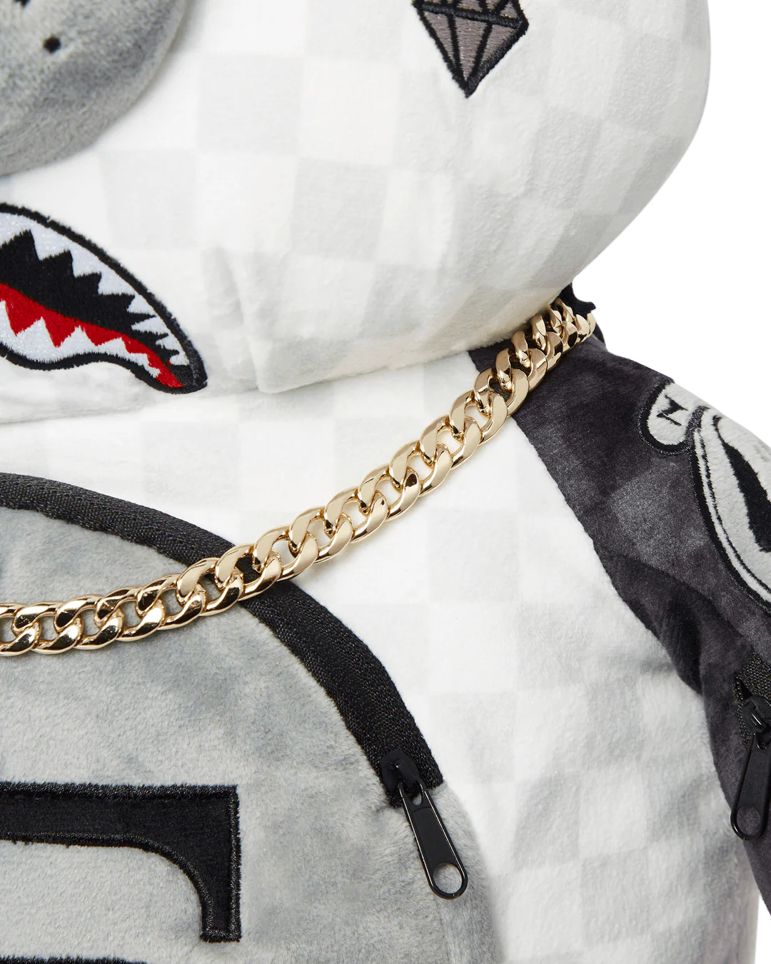 Sprayground Backpack MONEY BEAR TEDDY BEAR BACKPACK PANDA PANDA PANDA Multicolor - Image 7