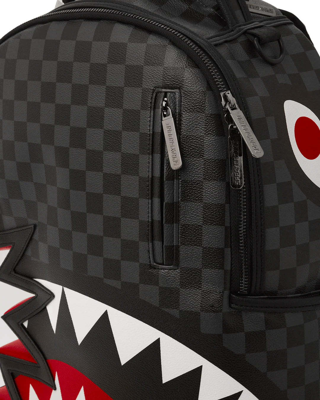 Sprayground Backpack SHARK BITE SHARKS IN PARIS GRAY BACKPACK (DLXV) Black - Image 11