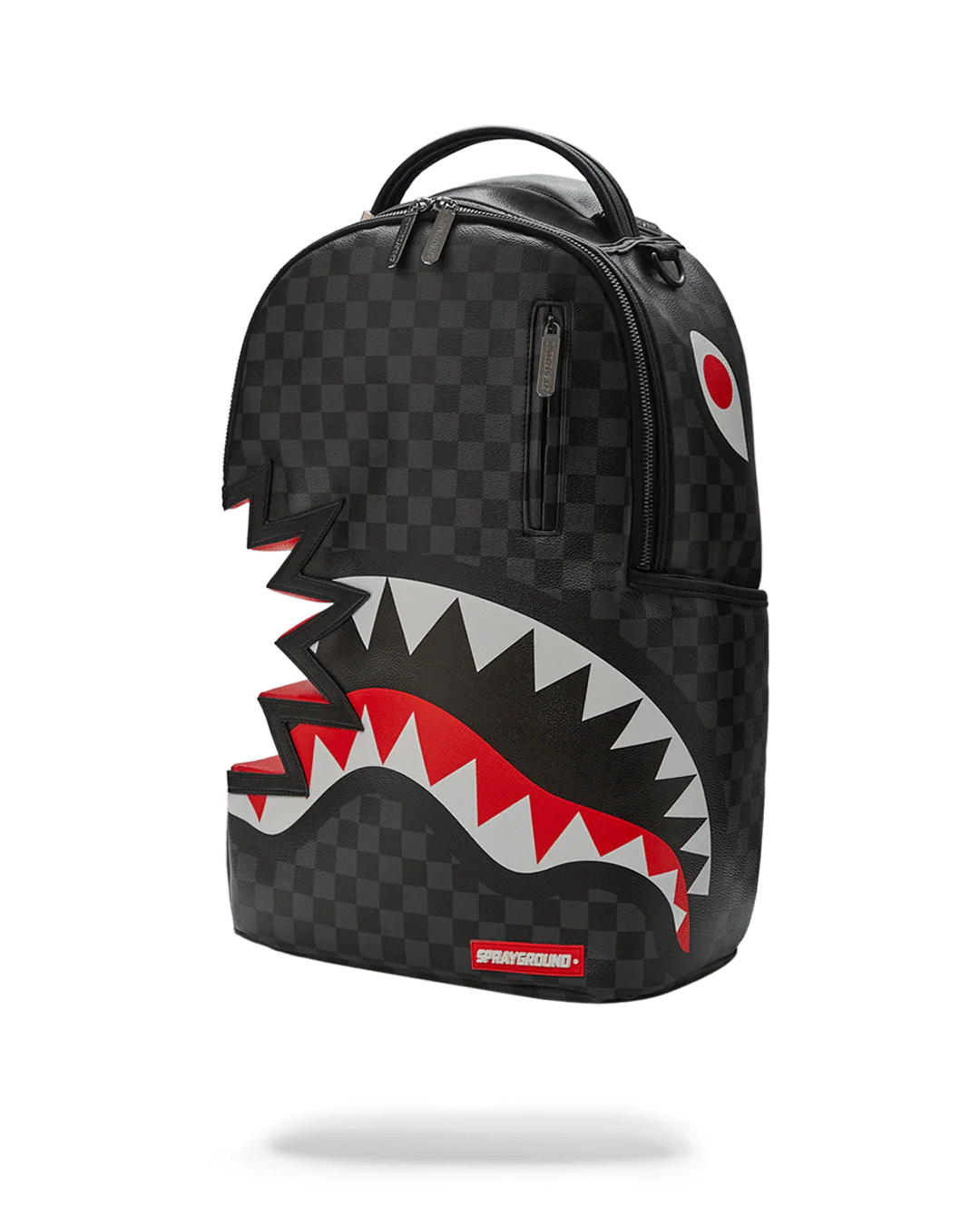 Sprayground Backpack SHARK BITE SHARKS IN PARIS GRAY BACKPACK (DLXV) Black - Image 3