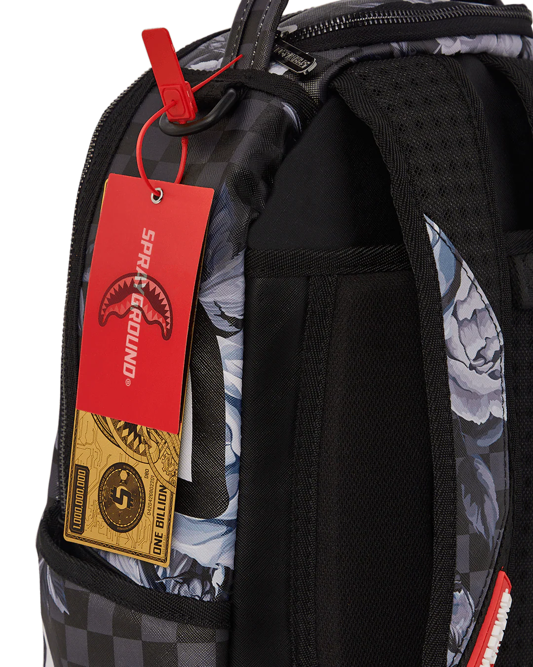 Sprayground Backpack SHARKS IN PARIS NIGHTFALL BACKPACK (DLXV) Black - Image 11