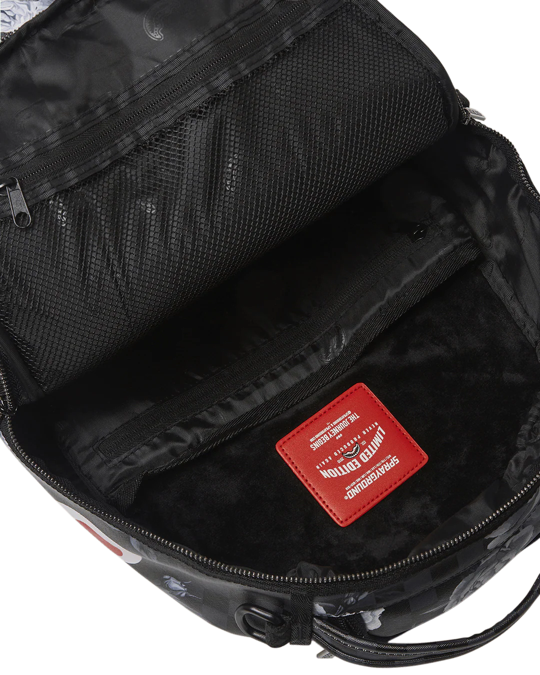 Sprayground Backpack SHARKS IN PARIS NIGHTFALL BACKPACK (DLXV) Black - Image 12