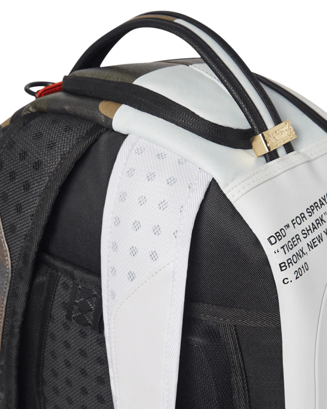 Sprayground Backpack SPLIT WEIRD BACKPACK (DLXV) Green - Image 11