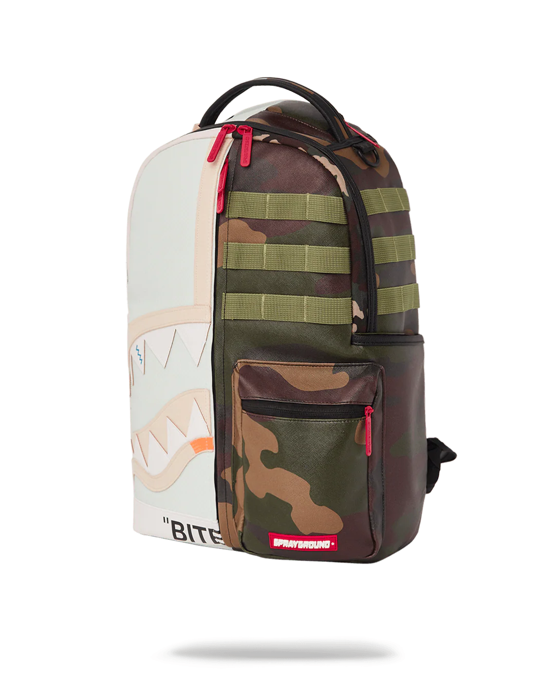 Sprayground Backpack SPLIT WEIRD BACKPACK (DLXV) Green - Image 3