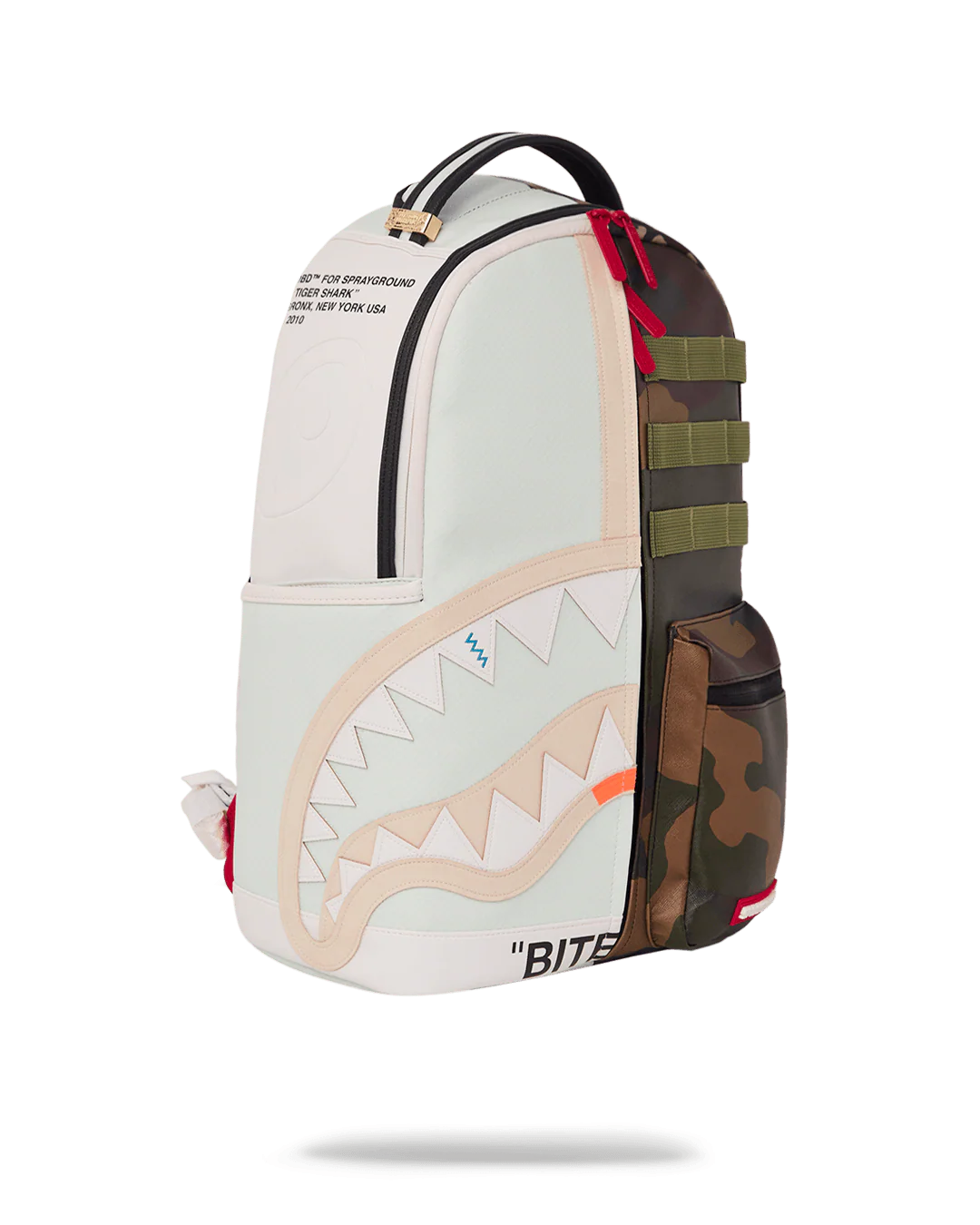 Sprayground Backpack SPLIT WEIRD BACKPACK (DLXV) Green - Image 7