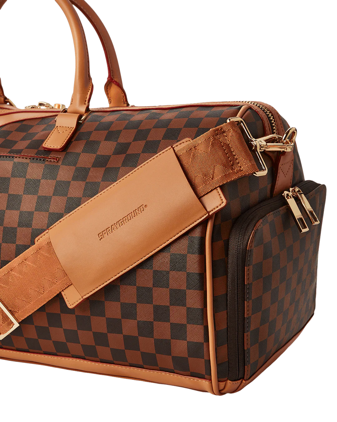 Sprayground Bag HENNY AIR TO THE THRONE DUFFLE Brown - Image 12