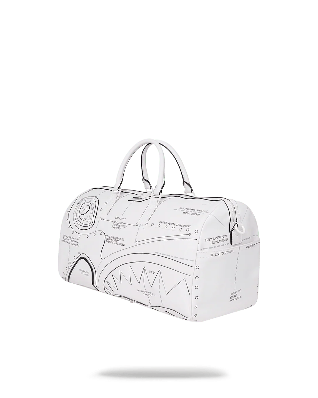 Sprayground Bag TECHNICAL CUT SEW DUFFLE White - Image 3