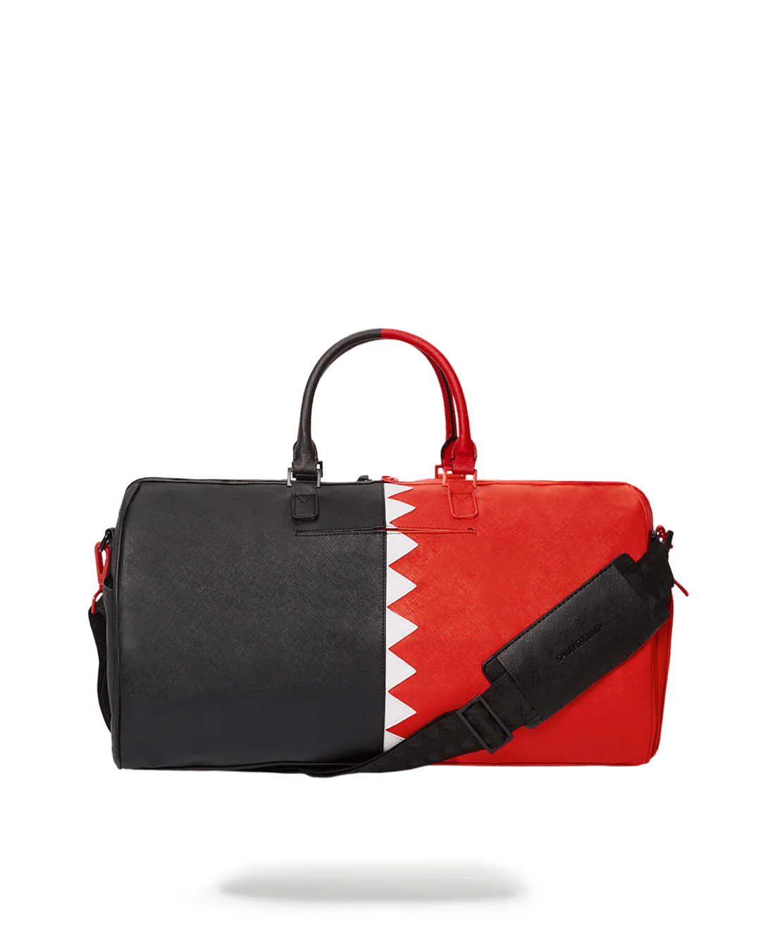 Vertical Shark Cut & Sew Duffle - Image 5