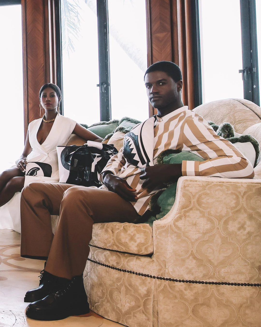 Sprayground Waist bag V.V.I.P. SAVVVY CROSSBODY White - Image 6