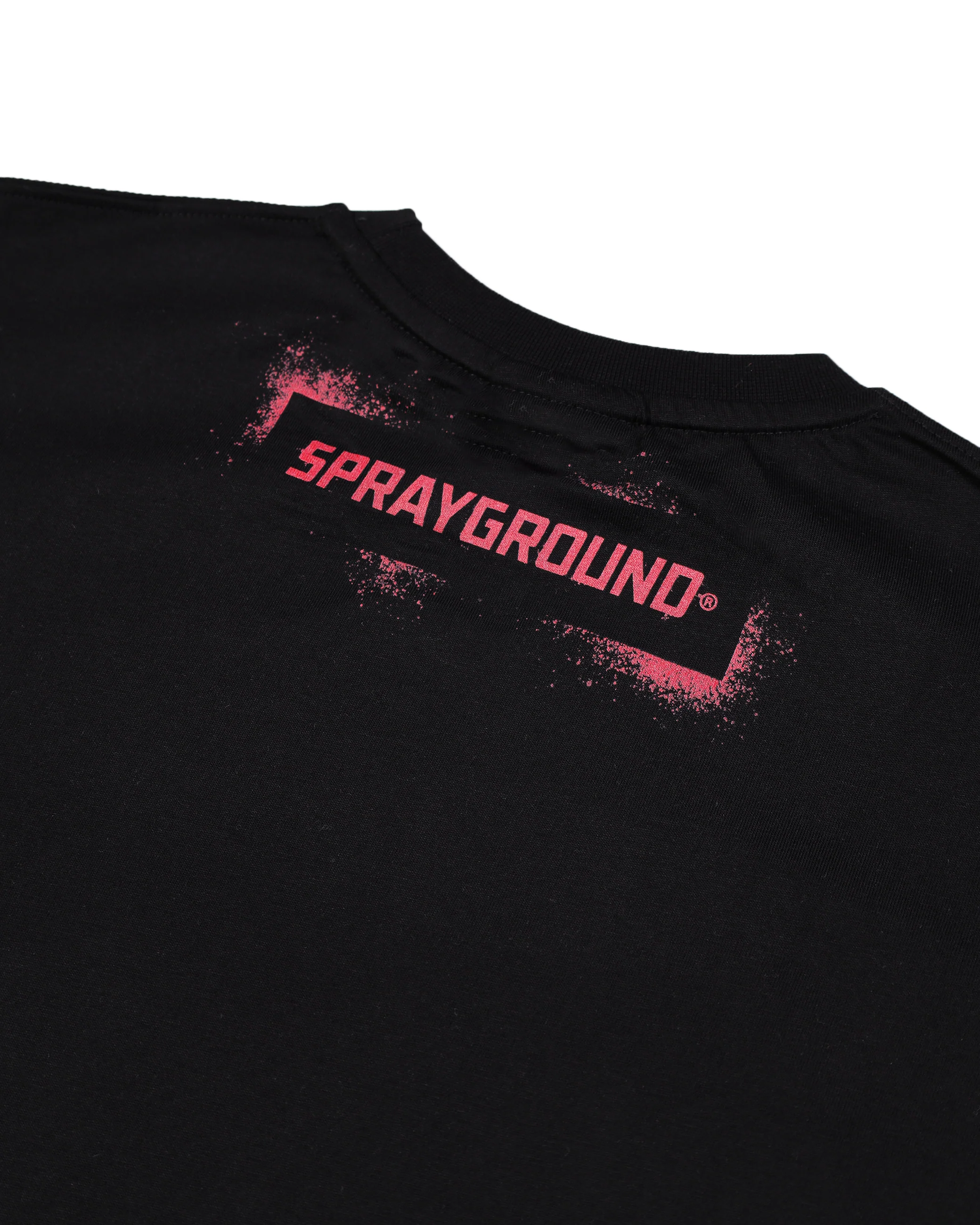 Shark Paint Over T-shirt Blk - Image 5