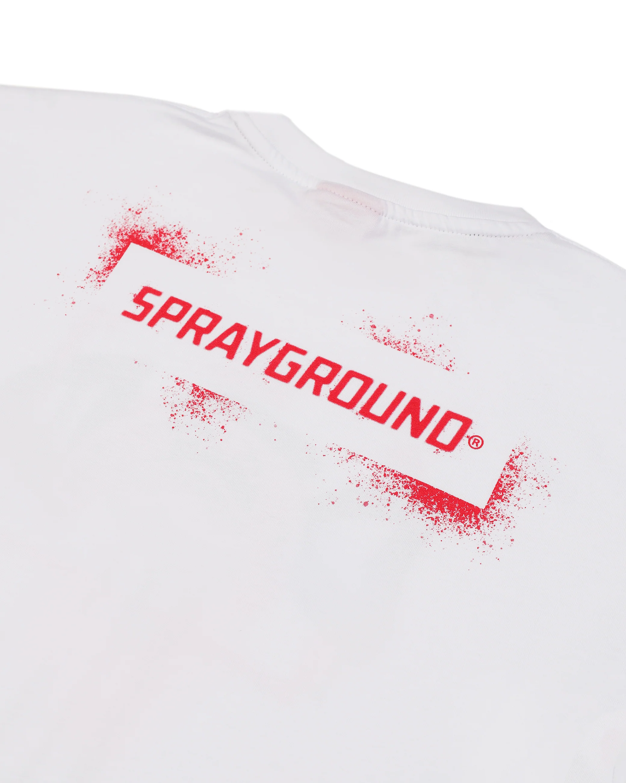 Shark Stencil Over T-shirt - Image 4